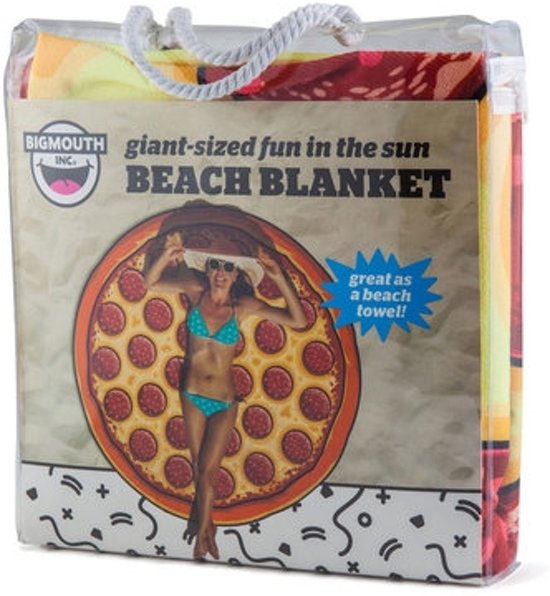 cadeau pizza strandlaken