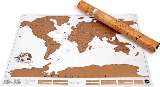 cadeau wereldkaart